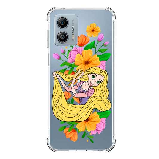 Motorola Enredados Rapunzel Varias Rosas Coloridas