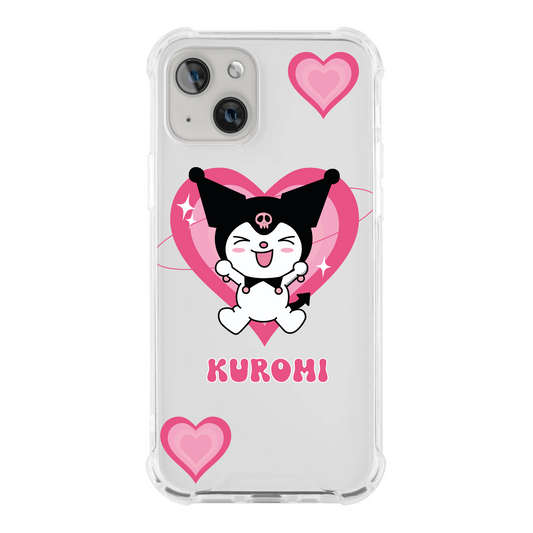 Kuromi Feliz Rosado