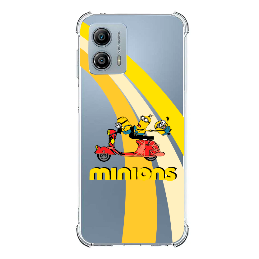 Motorola Minions en una Moto