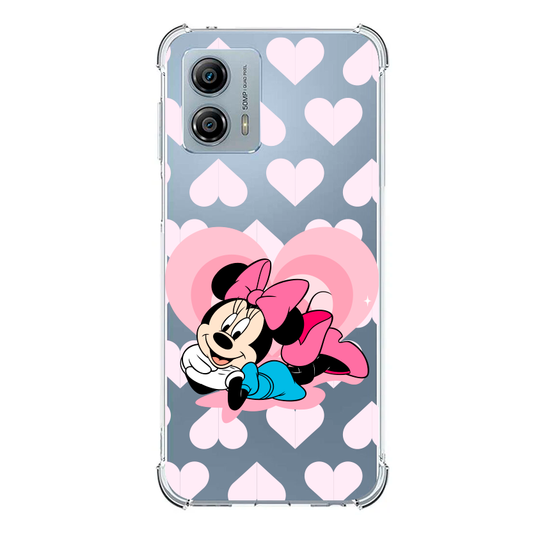 Minnie Corazones Rosados