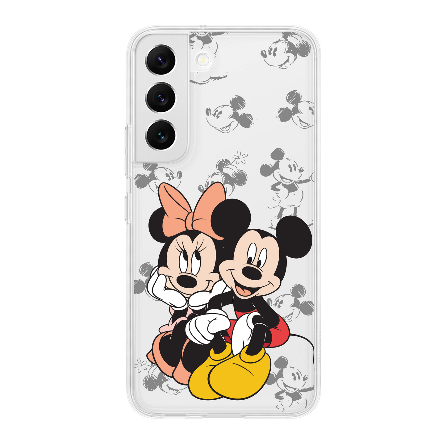 Minnie y Mickey Sentados