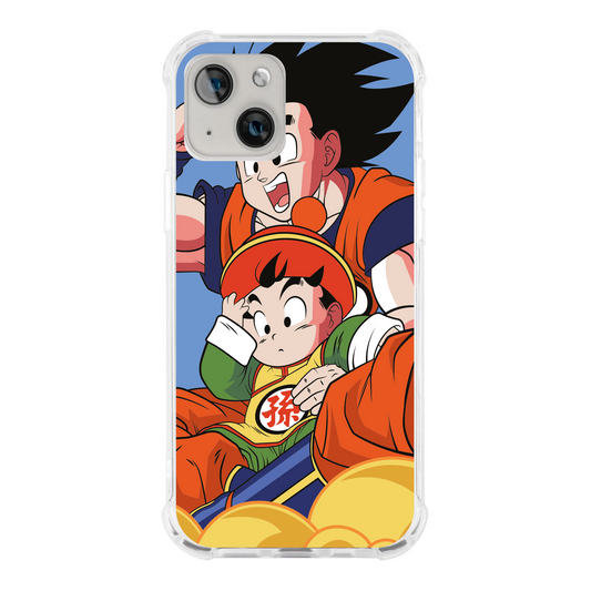 Goku y Goten Volando