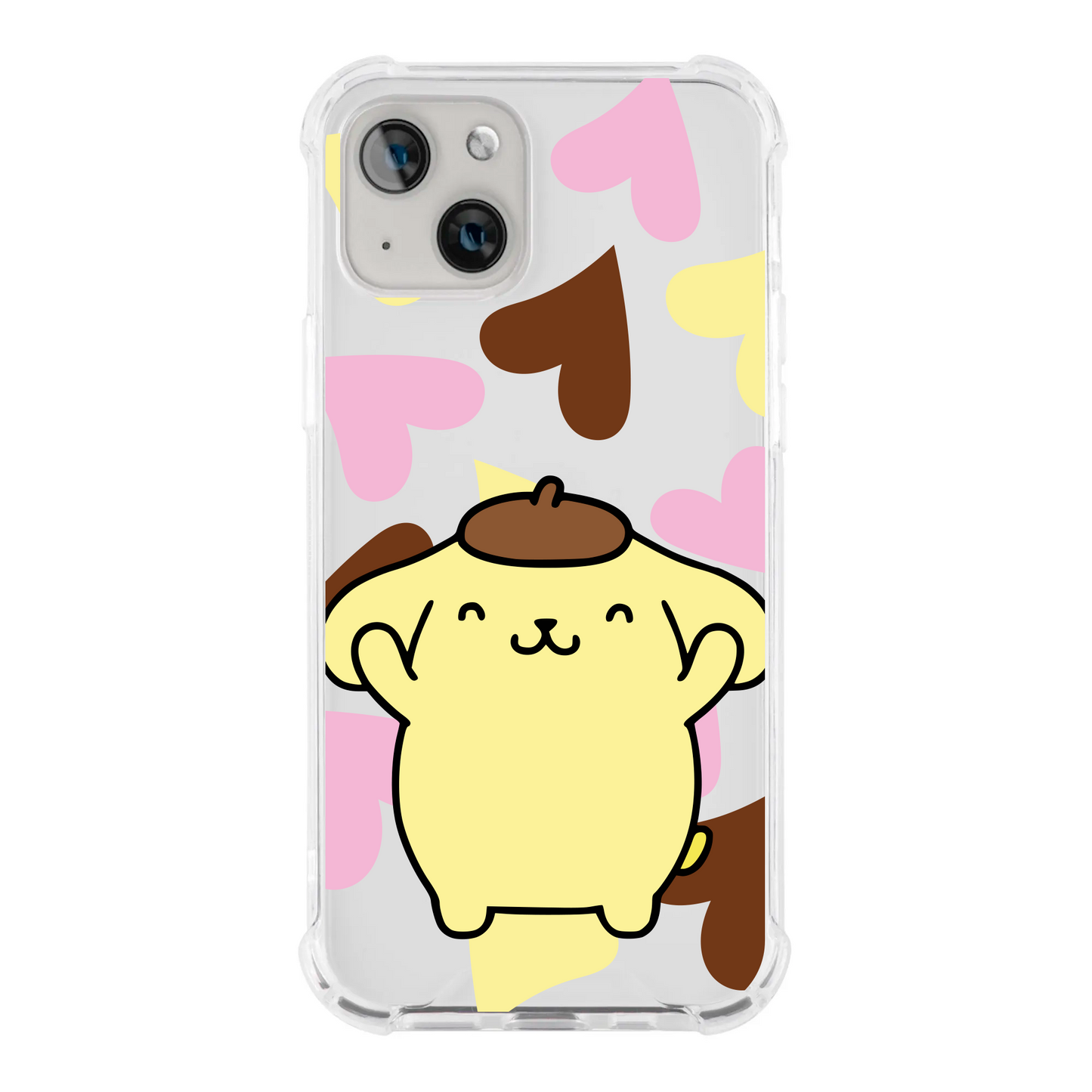 Pompompurin Feliz Corazones