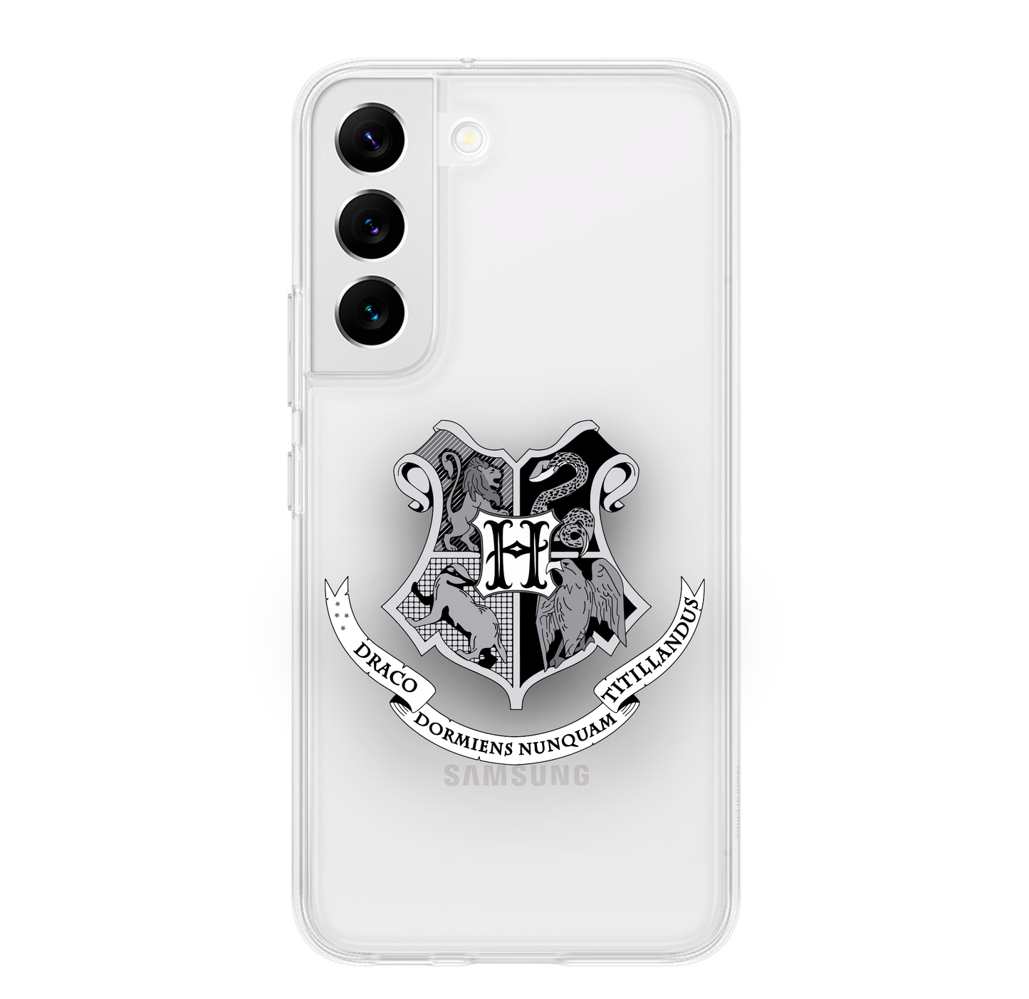 Harry Potter Logo Blanco y Negro