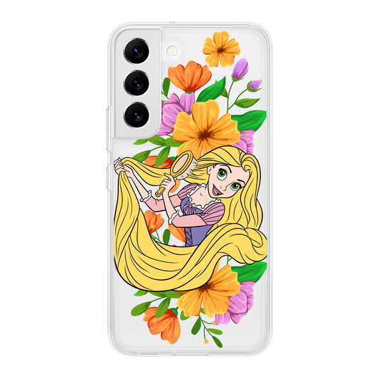 Samsung Enredados Rapunzel Varias Rosas Coloridas