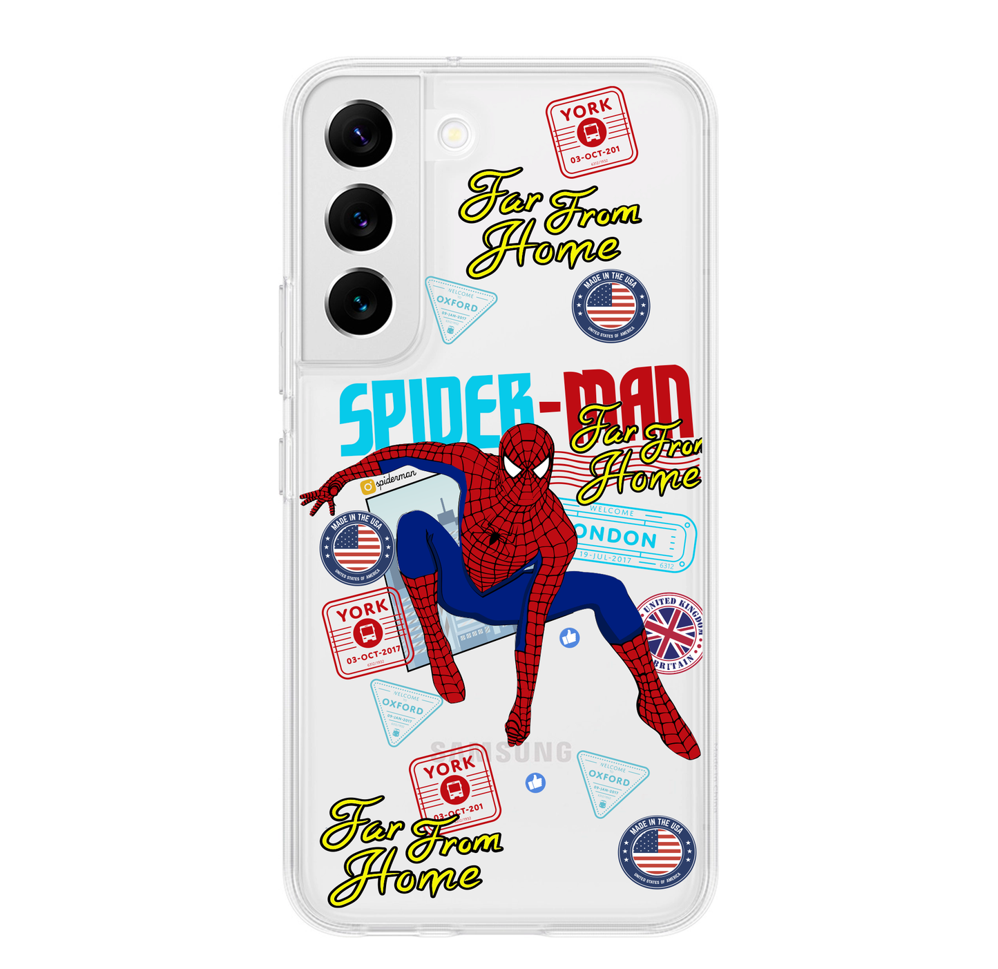 Samsung Spider - Man Stikers Varias