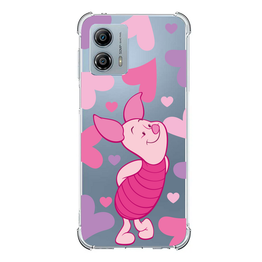 Piglet Corazones Rosados