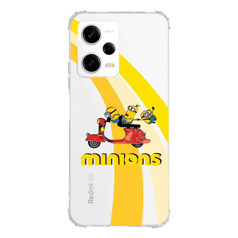 Xiaomi Minions en una Moto